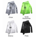 Jaqueta Masculina Anti-UV AirShield – Leve e Respirável