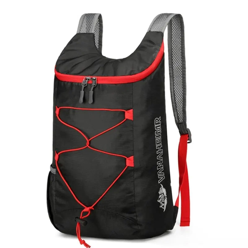 Mochila de Trilha Dobrável à Prova d’Água – Portátil, Resistente e Multifuncional