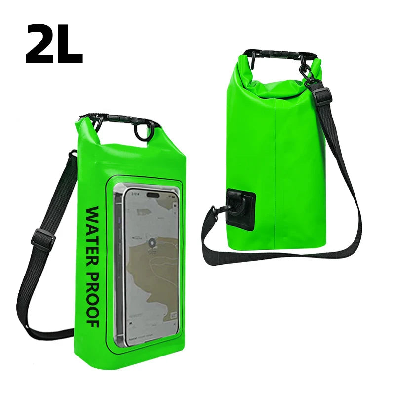 DryView™ – A Bolsa à Prova d’Água 2L com Tela Touch