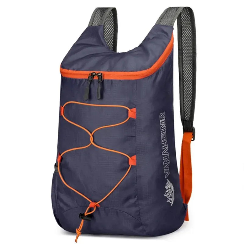 Mochila de Trilha Dobrável à Prova d’Água – Portátil, Resistente e Multifuncional