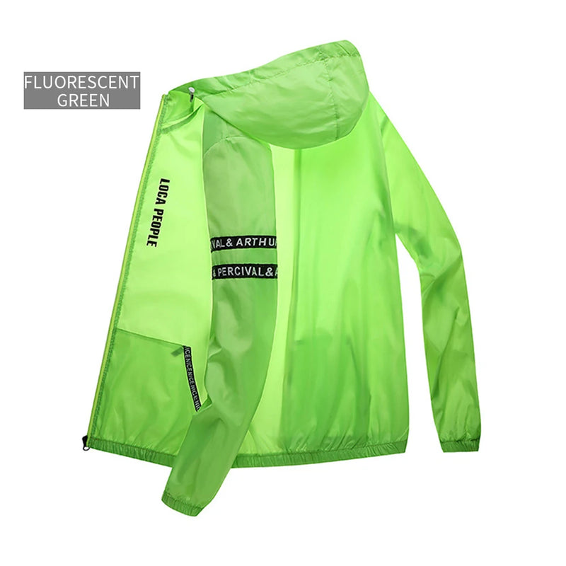 Jaqueta Masculina Anti-UV AirShield – Leve e Respirável