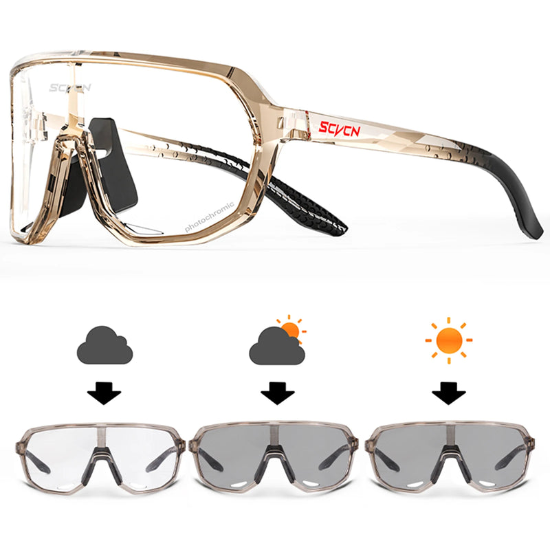 Óculos SCVCN Pulselens UV400 – Ciclismo, Beach Tenis, Outdoor