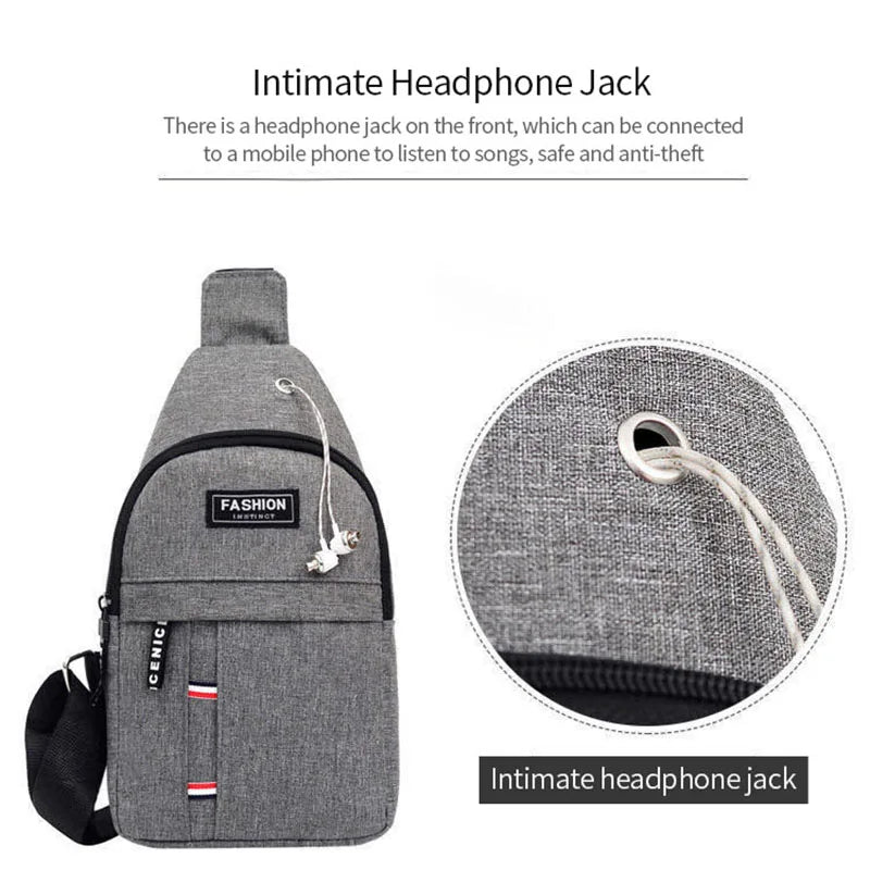 Mochila Lateral à Prova d’Água