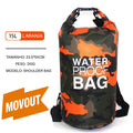 MovOut DryPro 30L/15L – Bolsa Impermeável com Bolso Seco e Externo para Caiaque, Natação, Camping e Esportes Outdoor