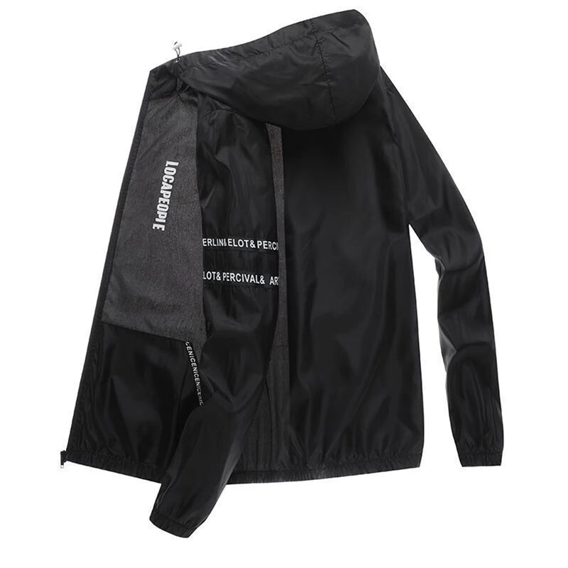 Jaqueta Masculina Anti-UV AirShield – Leve e Respirável