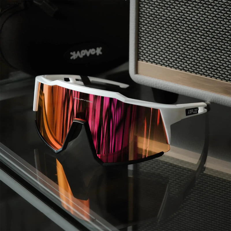 Kapvoe Edge Pro | Kit Completo com 4 Lentes UV400 + Suporte para Lentes de Grau