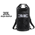 WaterLock™ – Mochila Impermeável Ideal para Trilhas, Esportes Aquáticos e Aventuras Outdoor