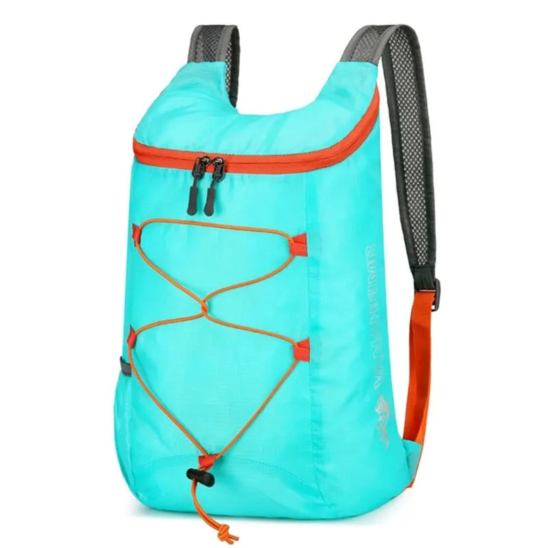Mochila de Trilha Dobrável à Prova d’Água – Portátil, Resistente e Multifuncional