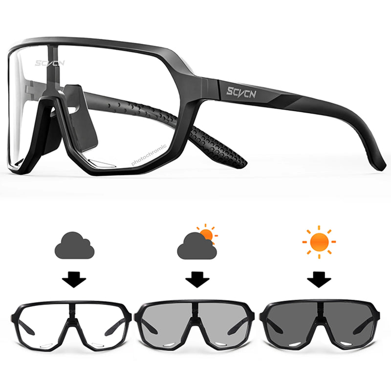 Óculos SCVCN Pulselens UV400 – Ciclismo, Beach Tenis, Outdoor
