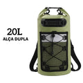 WaterLock™ – Mochila Impermeável Ideal para Trilhas, Esportes Aquáticos e Aventuras Outdoor