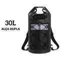 WaterLock™ – Mochila Impermeável Ideal para Trilhas, Esportes Aquáticos e Aventuras Outdoor