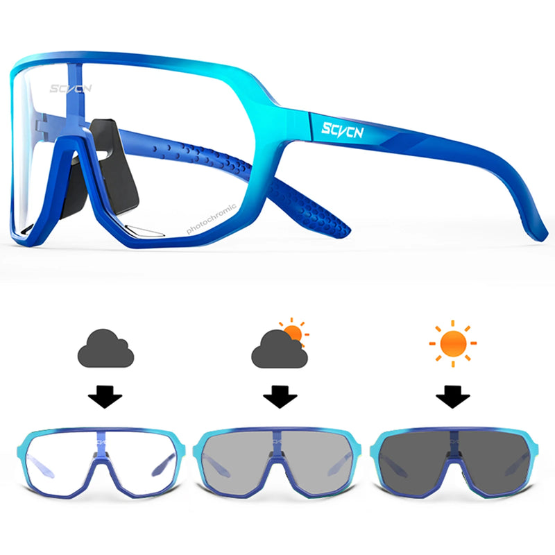 Óculos SCVCN Pulselens UV400 – Ciclismo, Beach Tenis, Outdoor