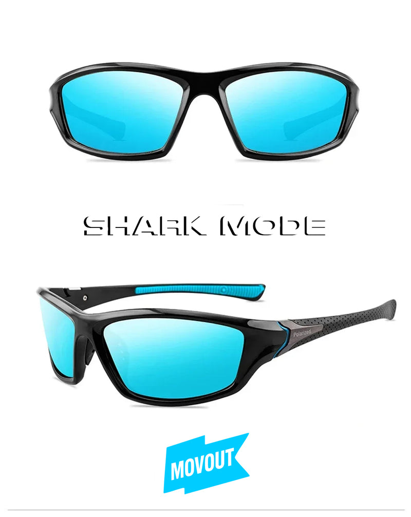Shark™ Óculos de Sol Polarizado Pescaria 2025 – Lentes UV400