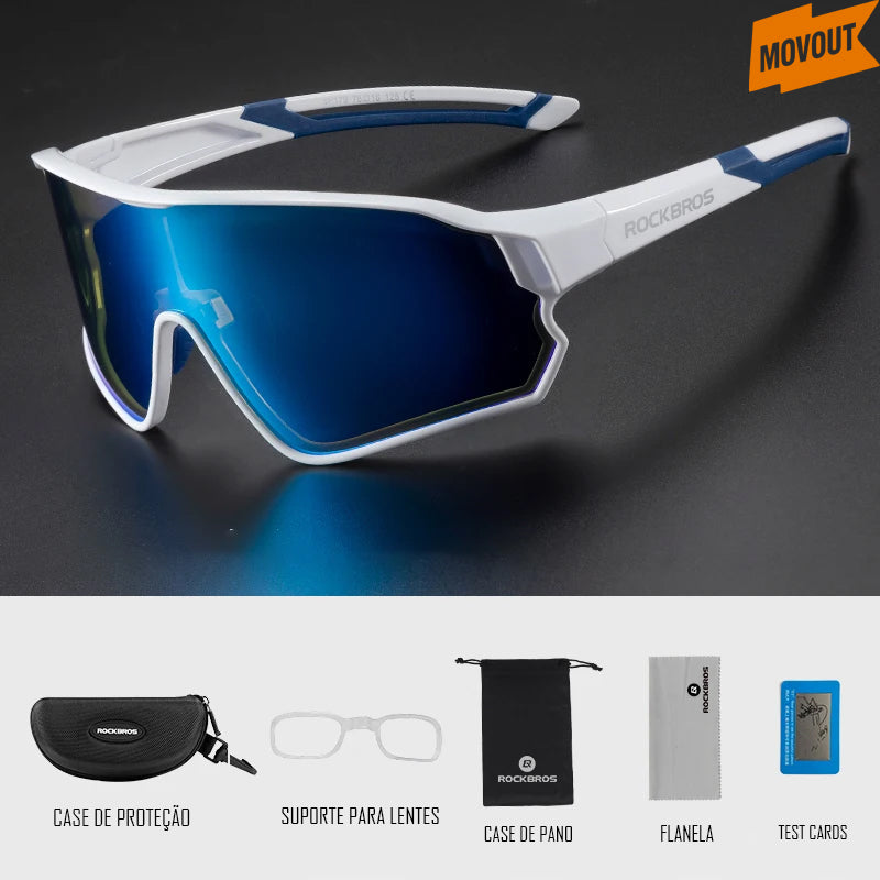 ROCKBROS NITROVISION UV400 Polarizado Unissex