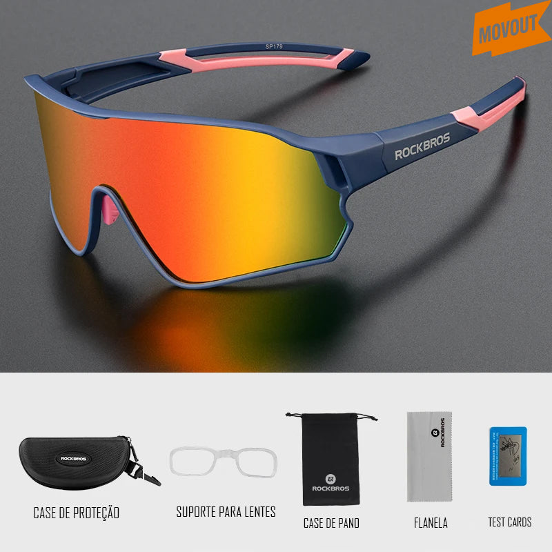 ROCKBROS NITROVISION UV400 Polarizado Unissex