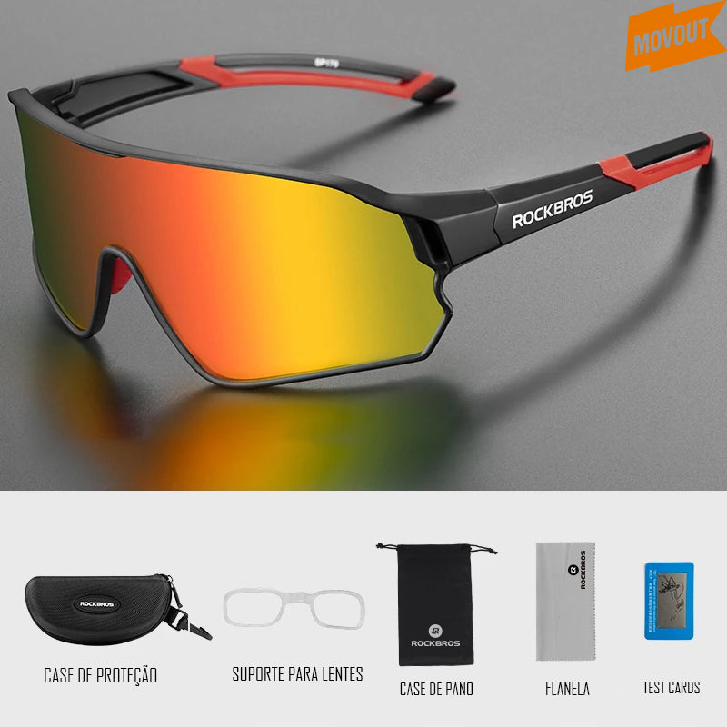 ROCKBROS NITROVISION UV400 Polarizado Unissex