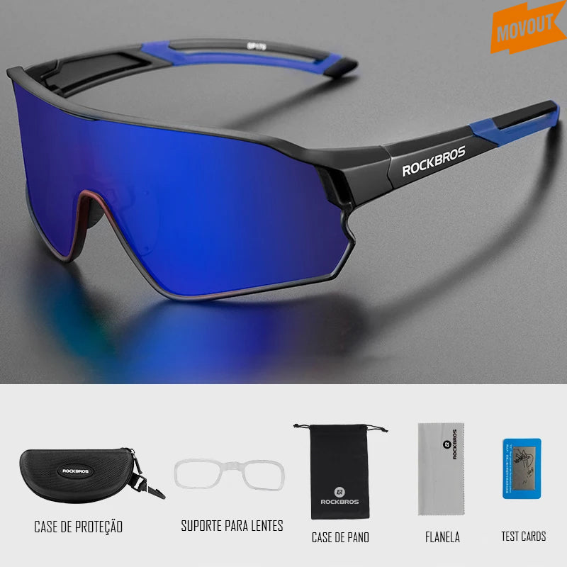 ROCKBROS NITROVISION UV400 Polarizado Unissex