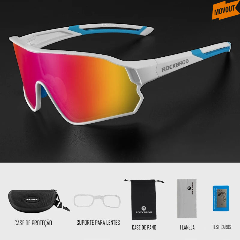 ROCKBROS NITROVISION UV400 Polarizado Unissex