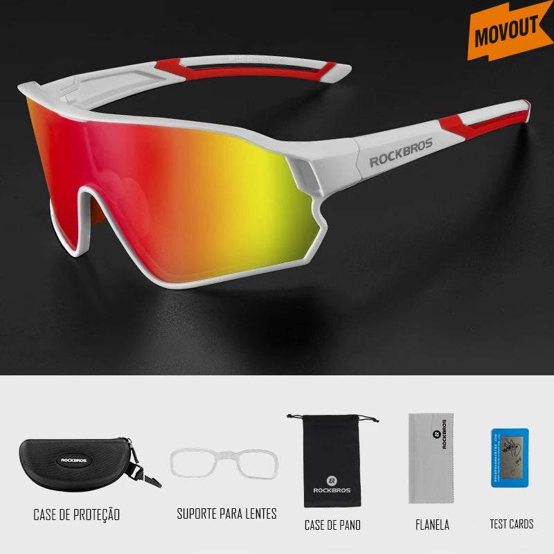 ROCKBROS NITROVISION UV400 Polarizado Unissex