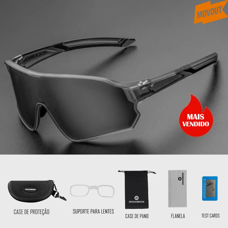 ROCKBROS NITROVISION UV400 Polarizado Unissex
