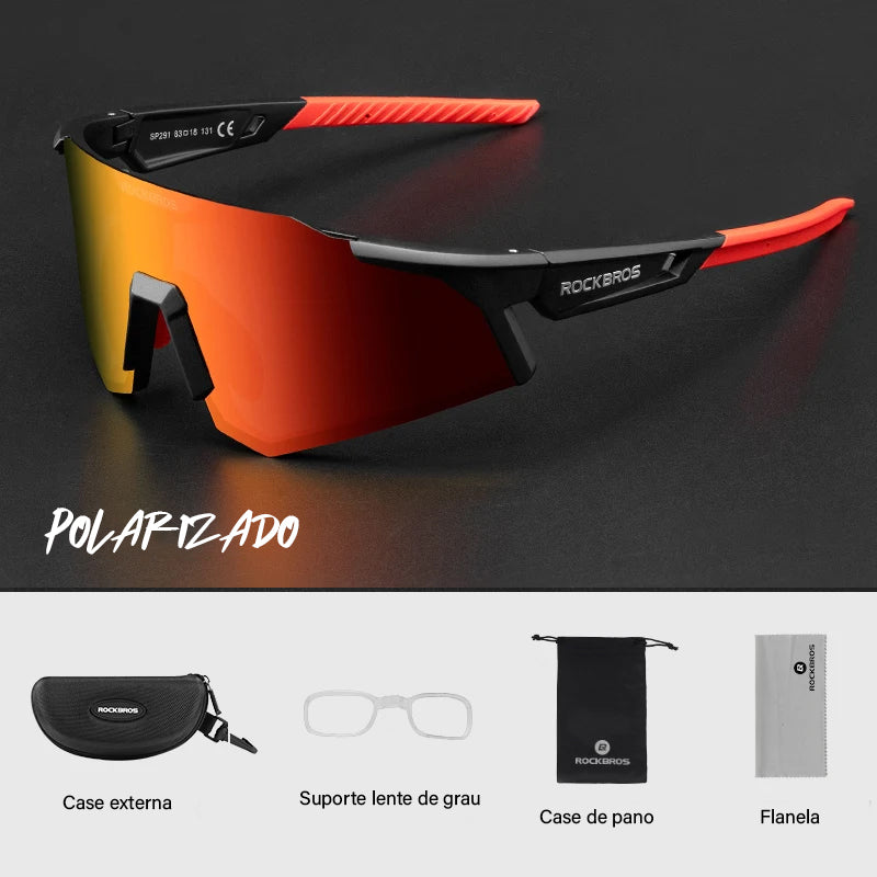 ROCKBROS Chromax - Fotocromático Óculos esportivos